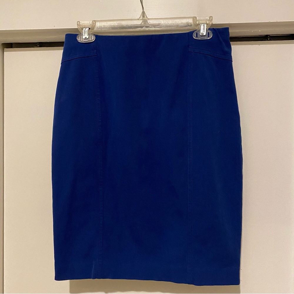 Pencil skirt blue